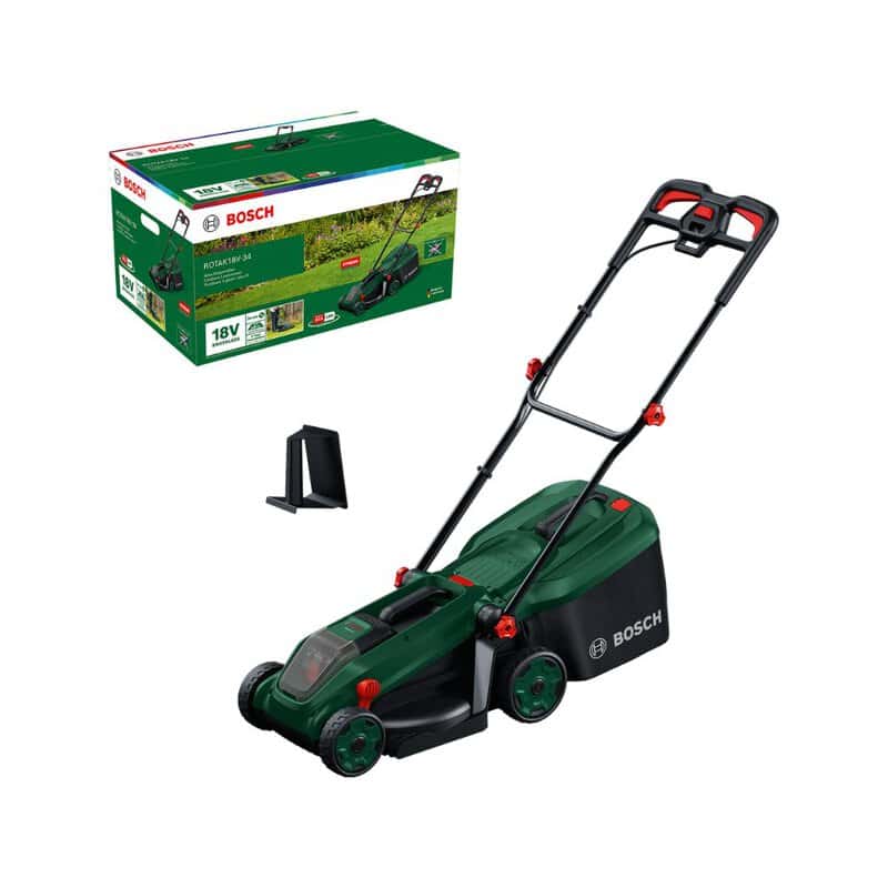 bos-06008b9n01-bosch-rotak-18v-34-n-18v-rotary-mower-body-only-01.jpg Bosch Rotak 18V-34 N 18V Rotary Mower Body Only - Image 1