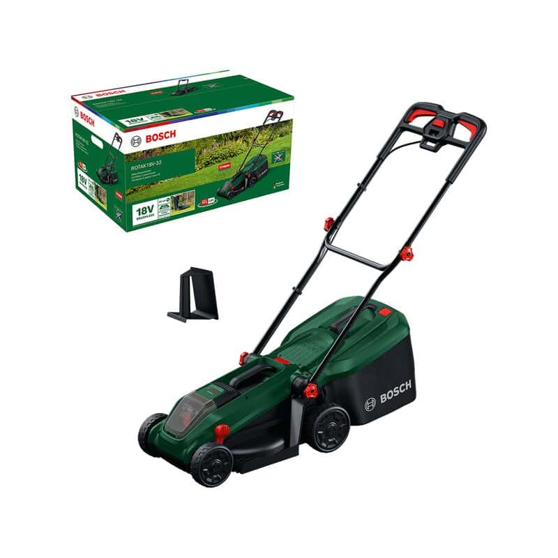 bos-06008b9p01-bosch-rotak-18v-32-n-18v-32cm-rotary-mower-body-only-01.jpg Bosch Rotak 18V-32 N 18V 32cm Rotary Mower Body Only - Image 1