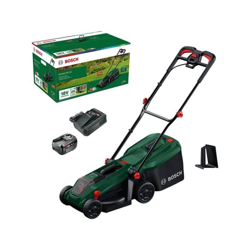 bos-06008b9p70-bosch-rotak-18v-32-18v-rotary-mower-kit-01.jpg Bosch Rotak 18V-32 18V Rotary Mower Kit - Image 1