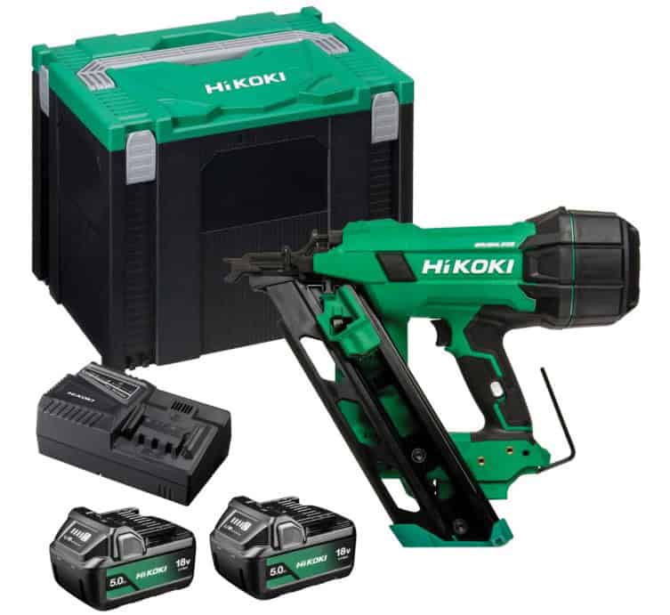 hik-nr1890dcajpz-hikoki-nr1890dcajpz-18v-first-fix-nailer-01.jpg HiKOKI NR1890DCAJPZ 18V First Fix Nailer - Image 1