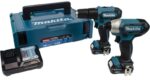 Makita CLX228AJ 12V Twin Pack Combi Drill and Impact Driver Kit