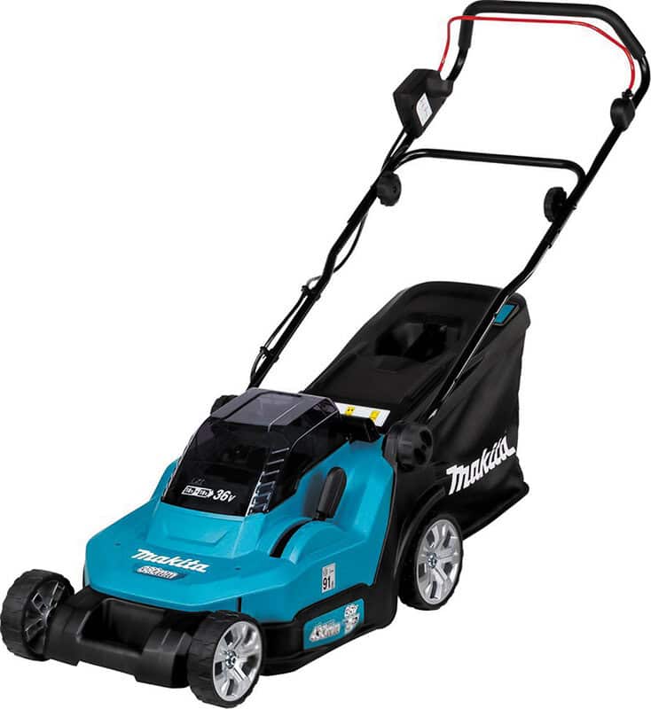 mak-dlm382z-makita-dlm382z-twin-18v-38cm-rotary-mower-body-only-01.jpg Makita DLM382Z Twin 18V 38cm Rotary Mower Body Only - Image 1
