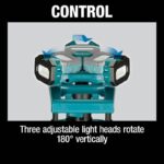 Makita DML814 18V LED Tripod Lamp Body Only - Image 8