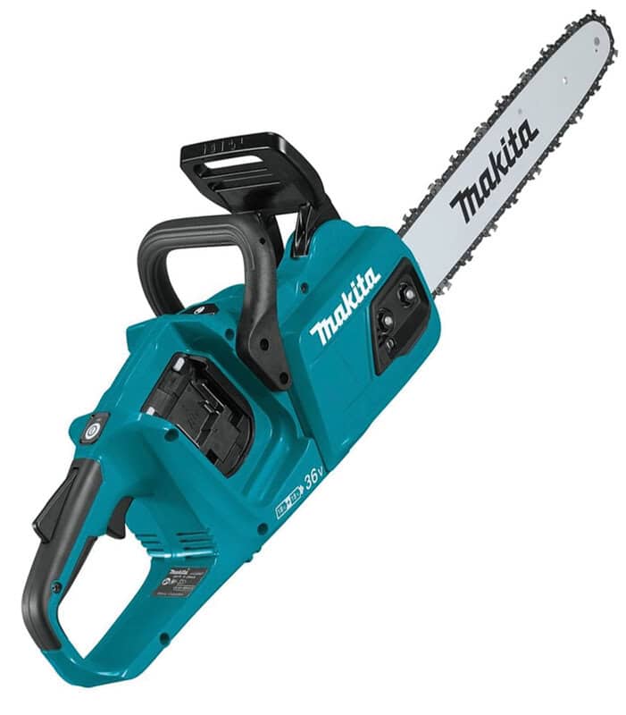 mak-duc355z-makita-duc355z-twin-18v-35cm-chainsaw-body-only-01.jpg Makita DUC355Z Twin 18V 35cm Chainsaw Body Only - Image 1