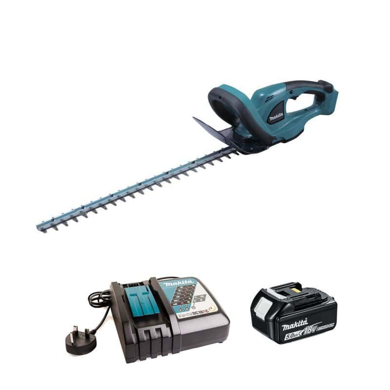 mak-duh523rt-makita-duh523rt-18v-52cm-hedge-trimmer-kit-01.jpg Makita DUH523RT 18V 52cm Hedge Trimmer Kit - Image 1