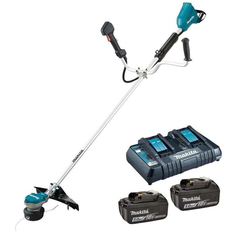 mak-dur368apt2-makita-dur368apt2-twin-18v-brush-cutter-kit-01.jpg Makita DUR368APT2 Twin 18V Brush Cutter Kit - Image 1