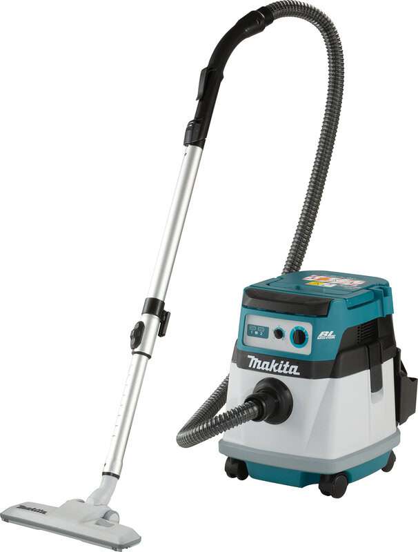 mak-dvc155lzx2-makita-dvc155lzx2-twin-18v-wet-and-dry-vacuum-body-only-01.jpg Makita DVC155LZX2 Twin 18V Wet & Dry Vacuum Body Only - Image 1