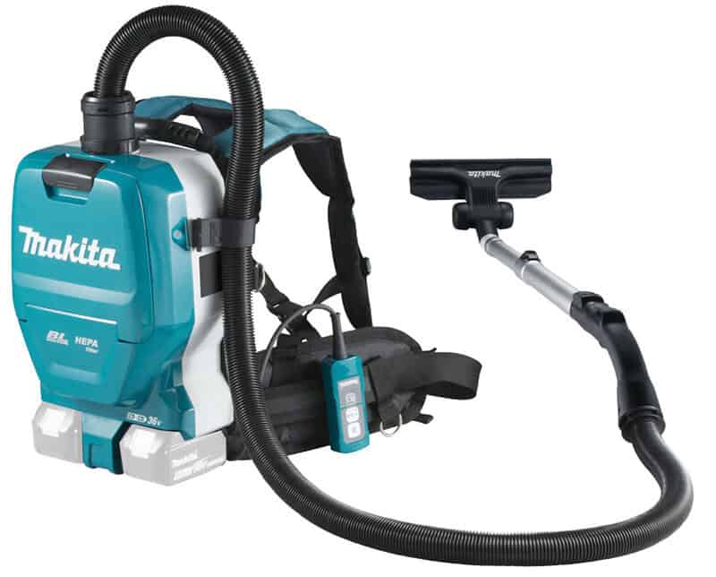 mak-dvc261zx11-makita-dvc261zx11-twin-18v-backpack-vacuum-cleaner-body-only-01.jpg Makita DVC261ZX11 Twin 18V Backpack Vacuum Cleaner Body Only - Image 1
