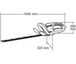 Makita UH6580X 240V 65cm Hedge Trimmer - Image 2