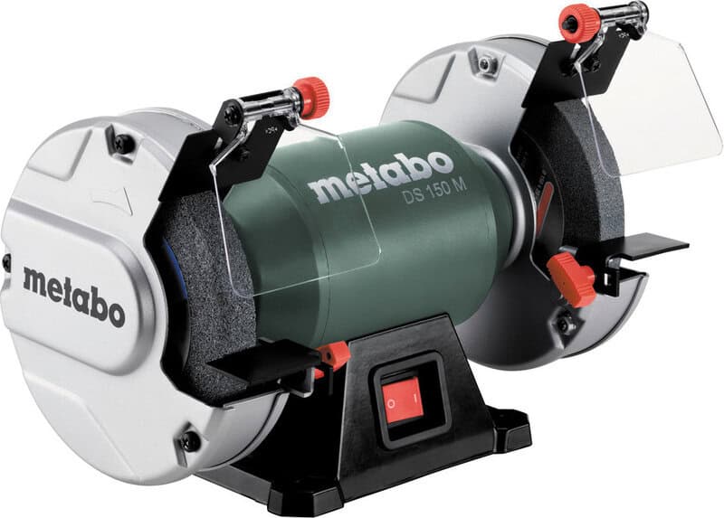 met-604150000-metabo-ds-150-m-240v-150mm-bench-grinder-01.jpg Metabo DS 150 M 240V 150mm Bench Grinder - Image 1