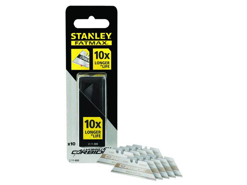 sta-2-11-800-stanley-2-11-800-62mm-trapezoid-blades-pack-of-10-01.jpg Stanley 2-11-800 62mm Trapezoid Blades Pack of 10 - Image 1