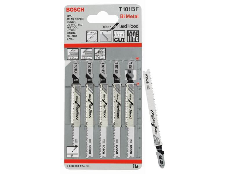 bos-2-608-634-234-bosch-t101bf-100mm-bim-jigsaw-blades-pack-of-5-01.jpg Bosch T101BF 100mm BIM Jigsaw Blades - Pack of 5 - Image 1