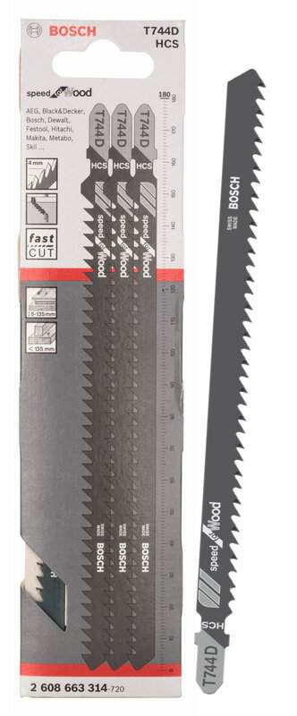 bos-2-608-663-314-bosch-t744d-180mm-hcs-jigsaw-blades-pack-of-3-01.jpg Bosch T744D 180mm HCS Jigsaw Blades - Pack of 3 - Image 1