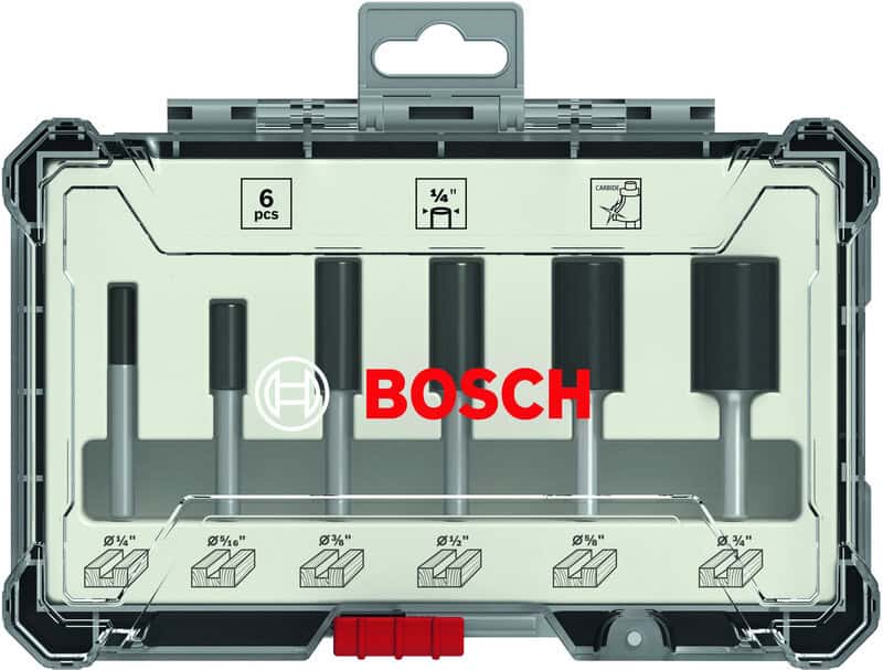 bos-2607017467-bosch-2-607-017-467-1-4-router-cutter-set-6pc-01.jpg Bosch 2.607.017.467 1/4" Router Cutter Set - 6pc - Image 1