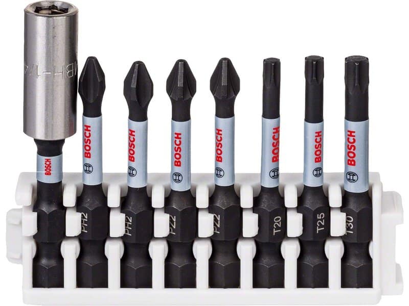bos-2608522326-bosch-2-608-522-326-impact-bit-set-8pc-01.jpg Bosch 2.608.522.326 Impact Bit Set - 8pc - Image 1