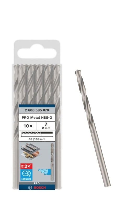 bos-2608595070-bosch-2-608-595-070-7mm-hss-g-metal-drill-bit-pack-of-10-01.jpg Bosch 2.608.595.070 7mm HSS-G Metal Drill Bit - Pack of 10 - Image 1