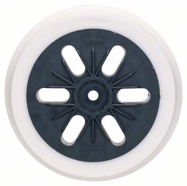bos-2608601116-bosch-2-608-601-116-150mm-hard-backing-pad-01.jpg Bosch 2.608.601.116 150mm Hard Backing Pad - Image 1