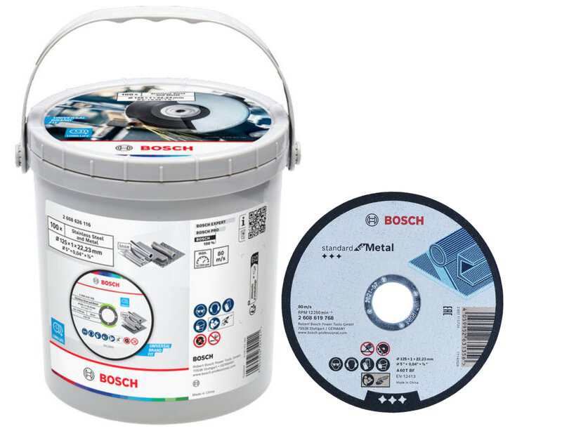 bos-2608626116-bosch-2-608-626-116-125mm-straight-cutting-disc-pack-of-100-01.jpg Bosch 2.608.626.116 125mm Straight Cutting Disc - Pack of 100 - Image 1
