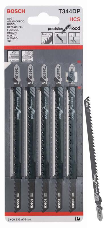 bos-2608633a36-bosch-t344dp-152mm-hcs-wood-jigsaw-blades-pack-of-5-01.jpg Bosch T344DP 152mm HCS Wood Jigsaw Blades - Pack of 5 - Image 1