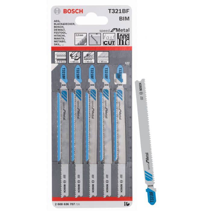 bos-2608636707-bosch-t321bf-132mm-metal-jigsaw-blades-pack-of-5-01.jpg Bosch T321BF 132mm Metal Jigsaw Blades - Pack of 5 - Image 1