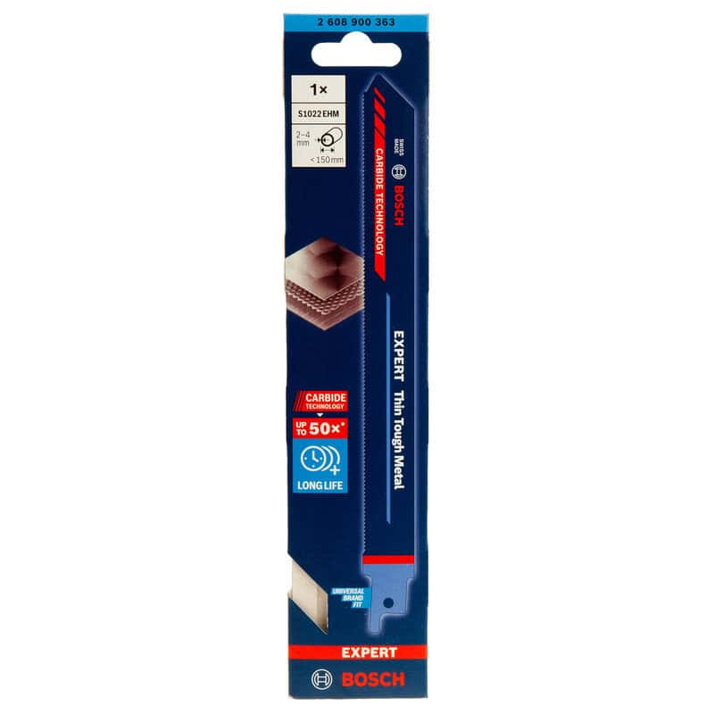 bos-2608900363-bosch-s1022ehm-200mm-18tpi-reciprocating-saw-blade-01.jpg Bosch S1022EHM 200mm 18TPI Reciprocating Saw Blade - Image 1