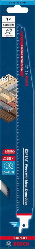 bos-2608900401-bosch-s1267xhm-300mm-reciprocating-saw-blade-pack-of-1-01.jpg Bosch S1267XHM 300mm Reciprocating Saw Blade - Pack of 1 - Image 1