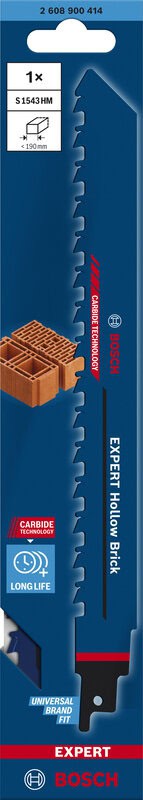 bos-2608900415-bosch-s1543hm-240mm-2tpi-reciprocating-saw-blades-pack-of-3-01.jpg Bosch S1543HM 240mm 2TPI Reciprocating Saw Blades - Pack of 3 - Image 1