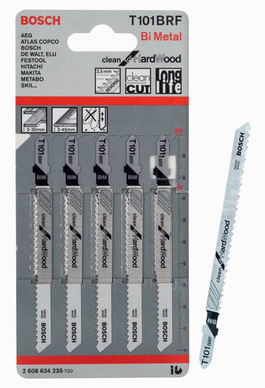 bos-t101brf-bosch-t101brf-100mm-bim-jigsaw-blades-pack-of-5-01.jpg Bosch T101BRF 100mm BIM Jigsaw Blades - Pack of 5 - Image 1