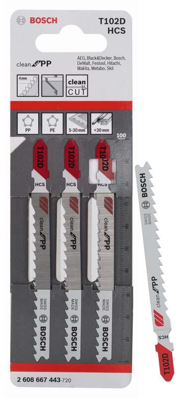 bos-t102d-bosch-t102d-100mm-hcs-jigsaw-blades-pack-of-3-01.jpg Bosch T102D 100mm HCS Jigsaw Blades - Pack of 3 - Image 1
