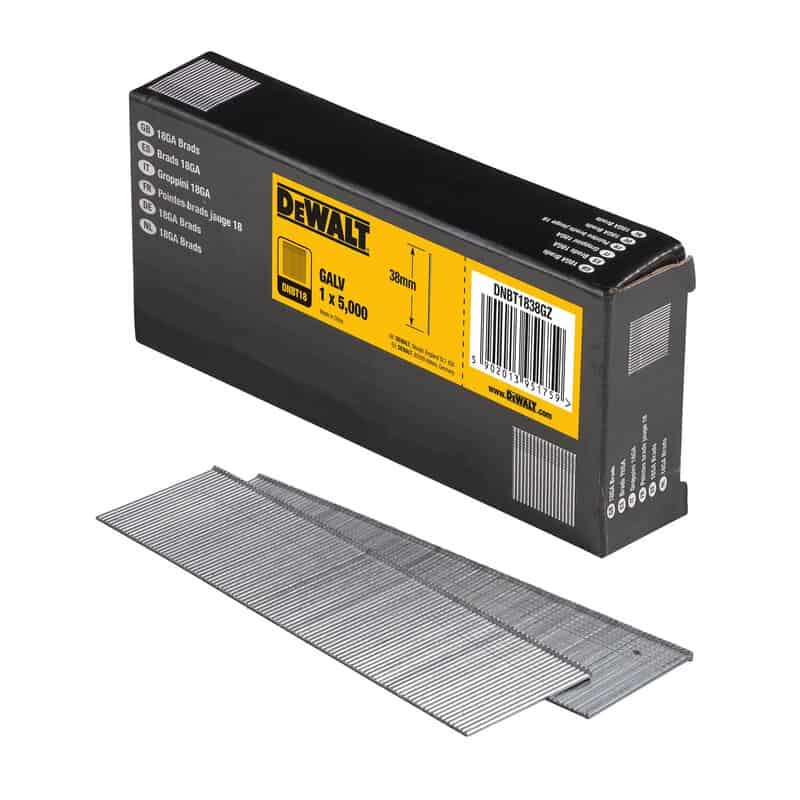 dew-dnbt1838gz-dewalt-dnbt1838gz-38mm-18g-brad-nails-pack-of-5000-01.jpg DeWalt DNBT1838GZ 38mm 18G Brad Nails - Pack of 5000 - Image 1