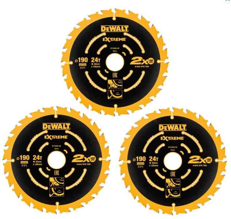 dew-dt10399-qz-dewalt-dt10399-qz-190mm-x-30mm-24t-circular-saw-blades-pack-01.jpg DeWalt DT10399-QZ 190mm x 30mm 24T Circular Saw Blades - Pack of 3 - Image 1