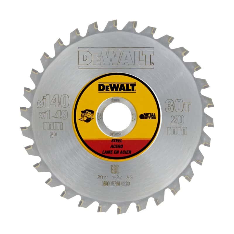 dew-dt1923-qz-dewalt-dt1923-qz-140mm-x-20mm-x-30t-metal-circular-saw-blade-01.jpg DeWalt DT1923-QZ 140mm x 20mm x 30T Metal Circular Saw Blade - Image 1