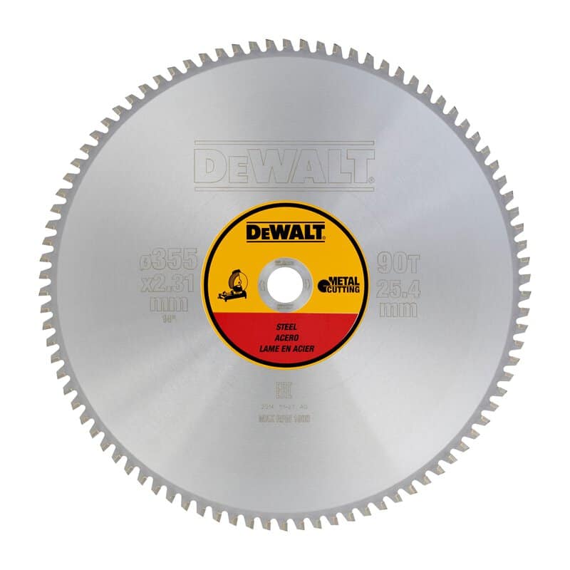 dew-dt1927-qz-dewalt-dt1927-qz-355mm-x-25-4mm-90t-cut-off-saw-blade-01.jpg DeWalt DT1927-QZ 355mm x 25.4mm 90T Cut Off Saw Blade - Image 1