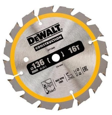 dew-dt1946-qz-dewalt-dt1946-qz-136mm-x-10mm-16t-construction-saw-blade-01.jpg DeWalt DT1946-QZ 136mm x 10mm 16T Construction Saw Blade - Image 1