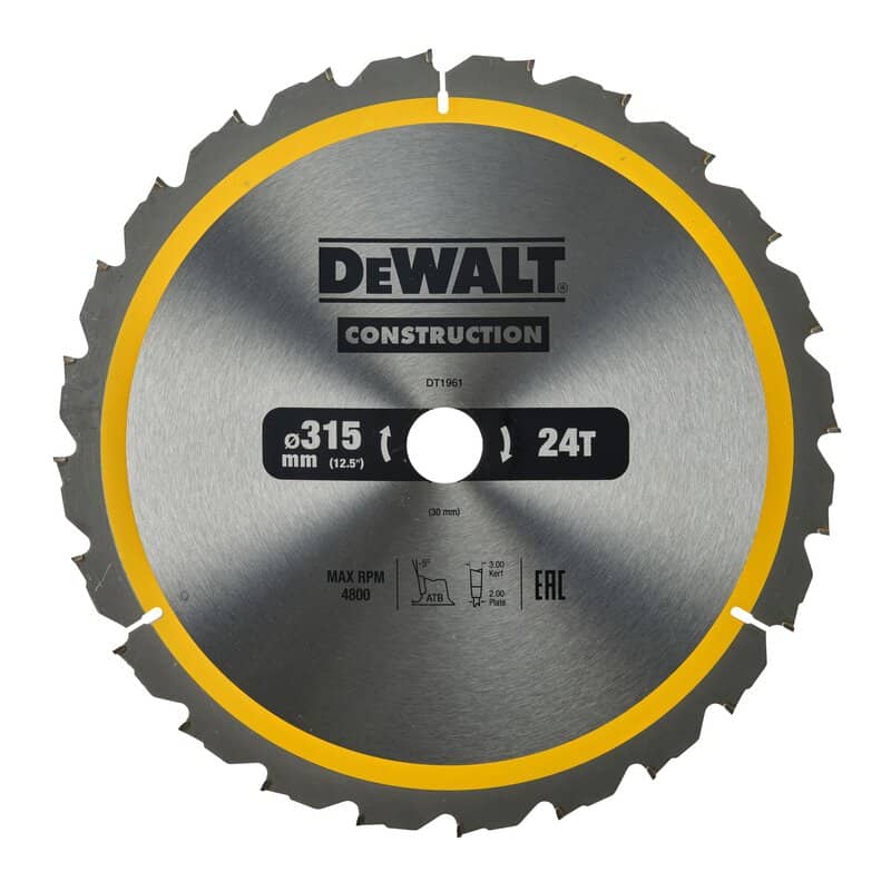 dew-dt1961-qz-dewalt-dt1961-qz-315mm-x-30mm-24t-construction-saw-blade-01.jpg DeWalt DT1961-QZ 315mm x 30mm 24T Construction Saw Blade - Image 1