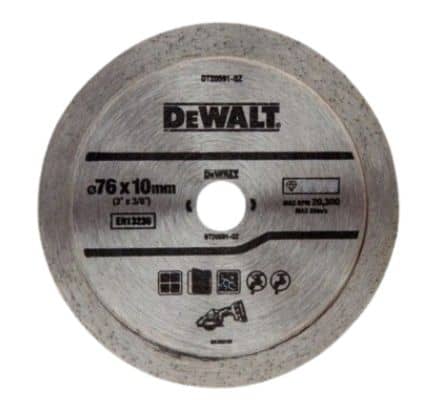 dew-dt20591-qz-dewalt-dt20591-qz-76mm-x-10mm-diamond-tile-wheel-01.jpg DeWalt DT20591-QZ 76mm x 10mm Diamond Tile Wheel - Image 1