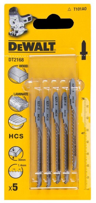 dew-dt2168-qz-dewalt-dt2168-83mm-hcs-clean-for-wood-blades-pack-of-5-01.jpg DeWalt DT2168 83mm HCS Clean for Wood Blades - Pack of 5 - Image 1