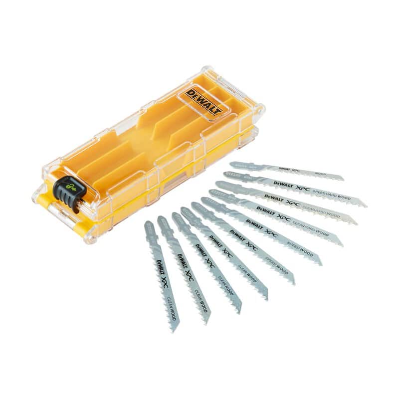 dew-dt2296-qz-dewalt-dt2296-qz-mixed-wood-jigsaw-blades-pack-of-10-01.jpg DeWalt DT2296-QZ Mixed Wood Jigsaw Blades - Pack of 10 - Image 1