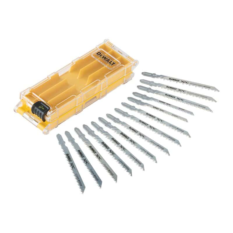 dew-dt2298-qz-dewalt-dt2298-qz-wood-jigsaw-blade-set-14pc-01.jpg DeWalt DT2298-QZ Wood Jigsaw Blade Set - 14pc - Image 1