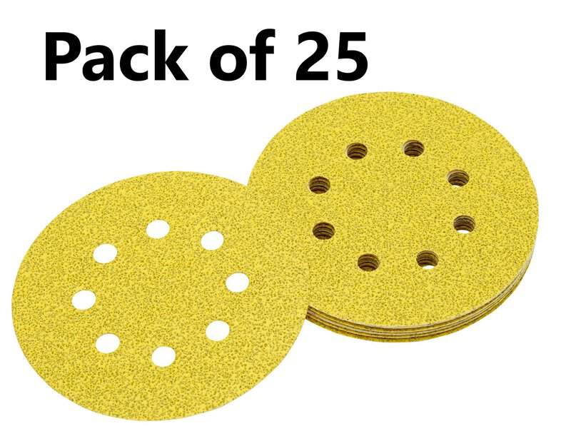 dew-dt3111-qz-dewalt-dt3111-qz-125mm-40-grit-sanding-discs-pack-of-25-01.jpg DeWalt DT3111-QZ 125mm 40 Grit Sanding Discs - Pack of 25 - Image 1