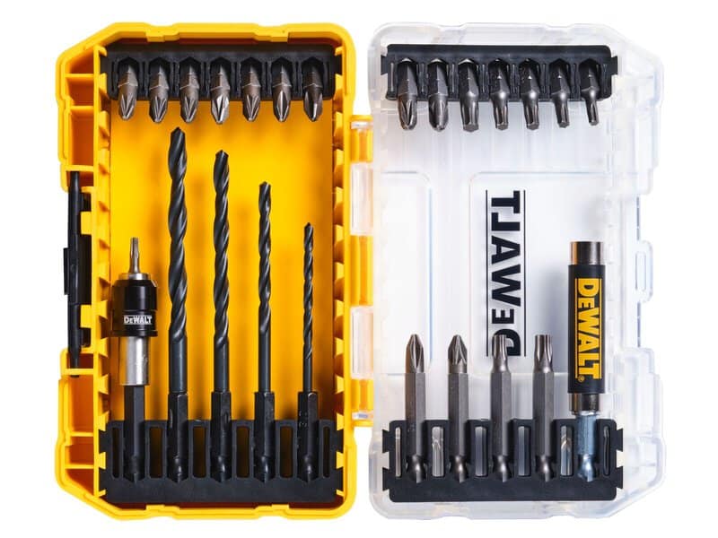 dew-dt70708-qz-dewalt-dt70708-qz-drill-drive-set-25pc-01.jpg DeWalt DT70708-QZ Drill Drive Set - 25pc - Image 1