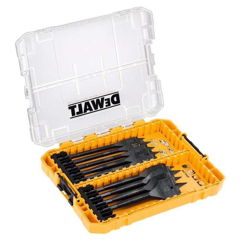 dew-dt70751-qz-dewalt-dt70751-qz-12-32mm-self-cut-bit-set-9pc-01.jpg DeWalt DT70751-QZ 12-32mm Self Cut Bit Set - 9pc - Image 1