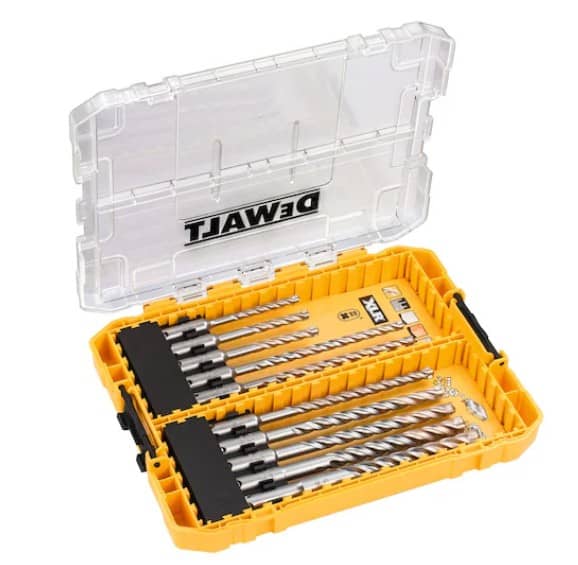 dew-dt70752-qz-dewalt-dt70752-qz-masonry-drill-bit-set-10pc-01.jpg DeWalt DT70752-QZ Masonry Drill Bit Set - 10pc - Image 1