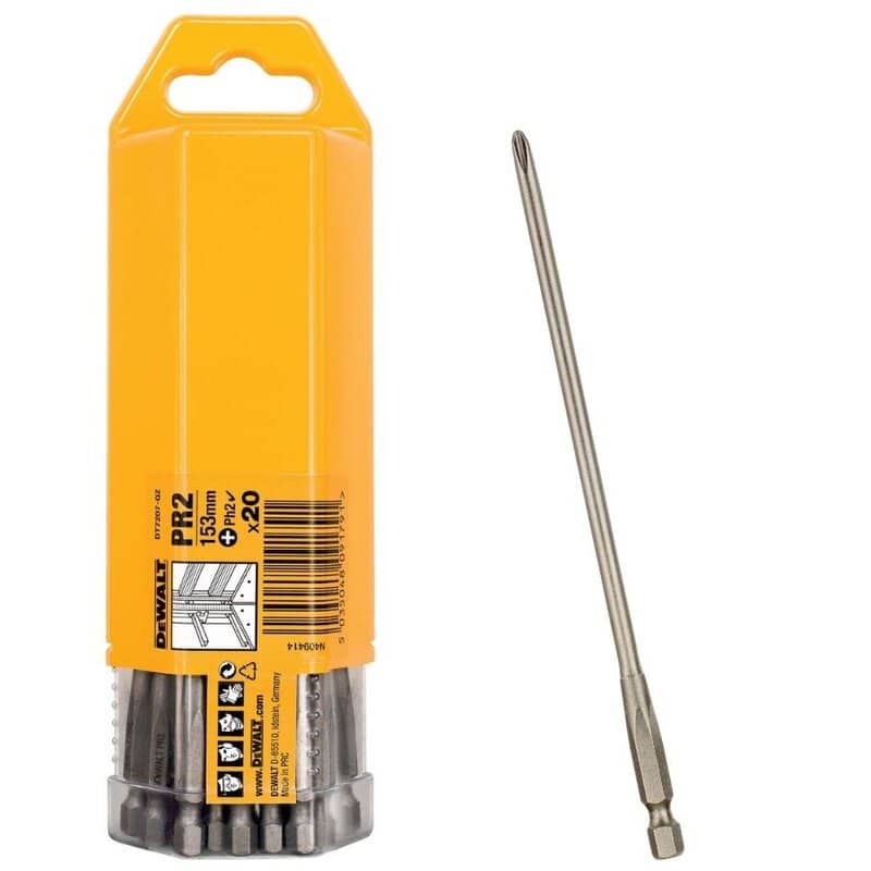 dew-dt7207-qz-dewalt-dt7207-qz-pr2-drywall-bit-pack-of-20-01.jpg DeWalt DT7207-QZ PR2 Drywall Bit - Pack of 20 - Image 1