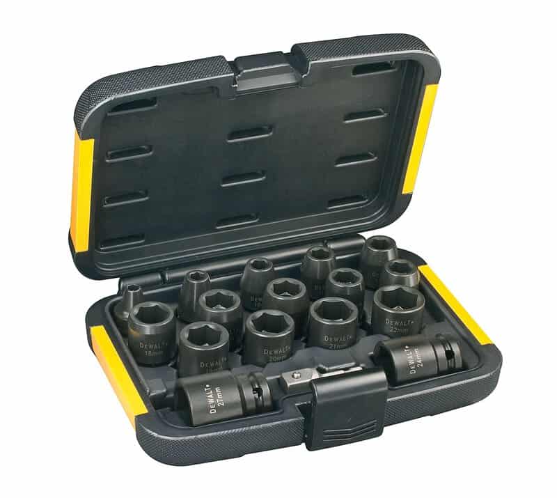 dew-dt7506-qz-dewalt-dt7506-qz-1-2-square-impact-socket-set-17pc-01.jpg DeWalt DT7506-QZ 1/2" Square Impact Socket Set - 17pc - Image 1