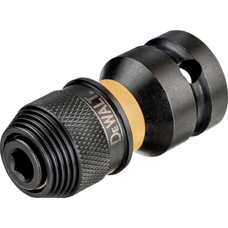 dew-dt7508-qz-dewalt-dt7508-1-2-to-1-4-impact-adaptor-01.jpg DeWalt DT7508 1/2 to 1/4 Impact Adaptor - Image 1