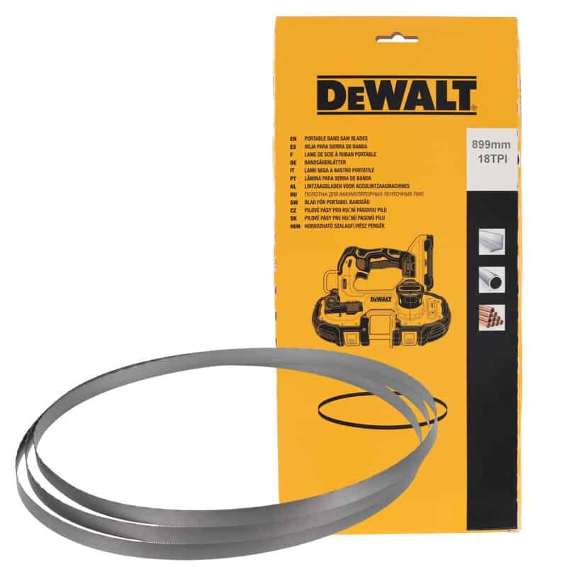 dew-dt8477-qz-dewalt-dt8477-qz-899mm-x-12-7mm-18tpi-bandsaw-blades-pack-of-01.jpg DeWalt DT8477-QZ 899mm x 12.7mm 18TPI Bandsaw Blades - Pack of 3 - Image 1