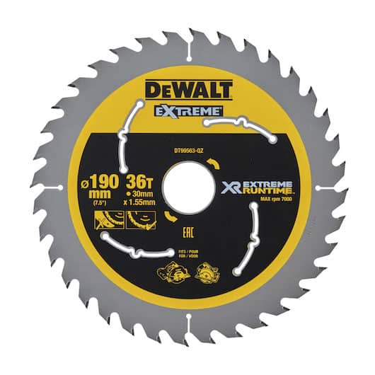 dew-dt99563-qz-dewalt-dt99563-qz-190mm-x-30mm-x-36t-saw-blade-01.jpg DeWalt DT99563-QZ 190mm x 30mm x 36T Saw Blade - Image 1