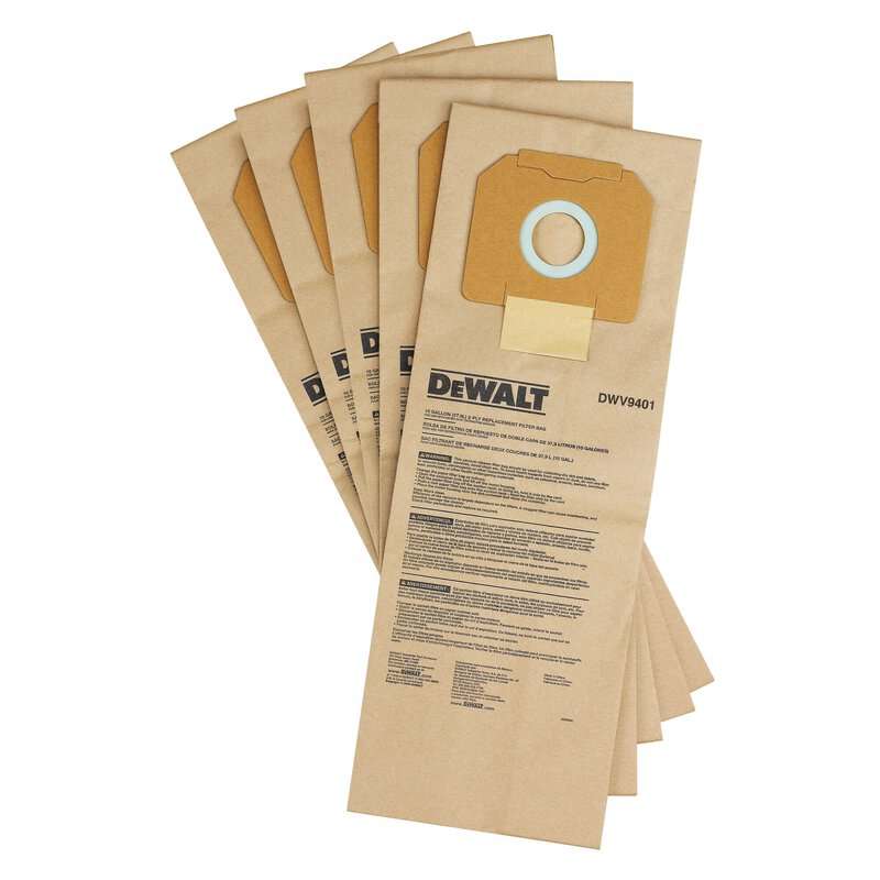 dew-dwv9401-xj-dewalt-dwv9401-paper-dust-bag-for-dwv902-pack-of-5-01.jpg DeWalt DWV9401 Paper Dust Bag for DWV902 - Pack of 5 - Image 1