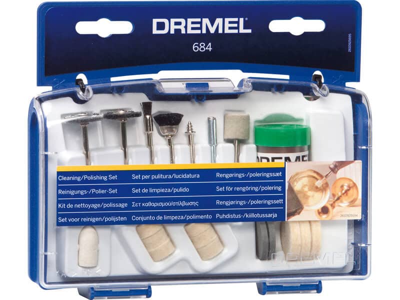 dre-26150684ja-dremel-684-cleaning-and-polishing-set-20pc-01.jpg Dremel 684 Cleaning & Polishing Set - 20pc - Image 1
